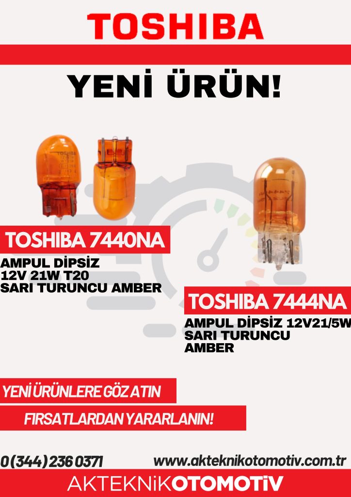 TOSHIBA Dipsiz Ampul